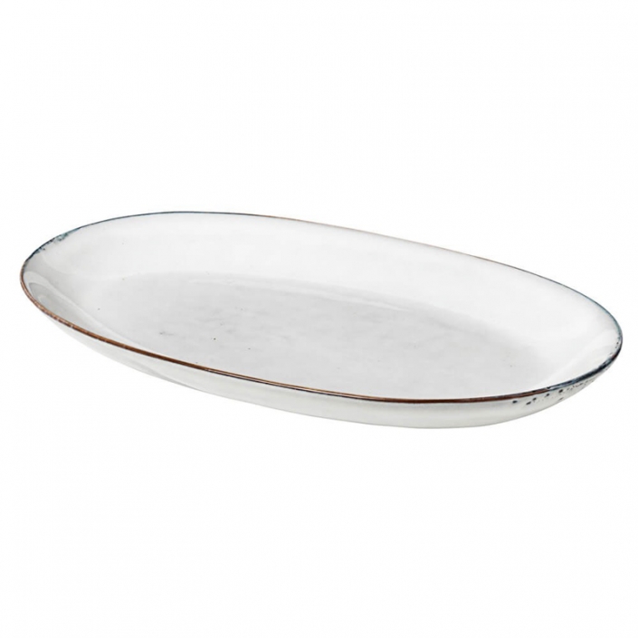 Broste Copenhagen Nordic Sand Servierplatte oval