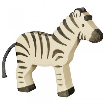 Goki - Holztiger Holzfigur Zebra