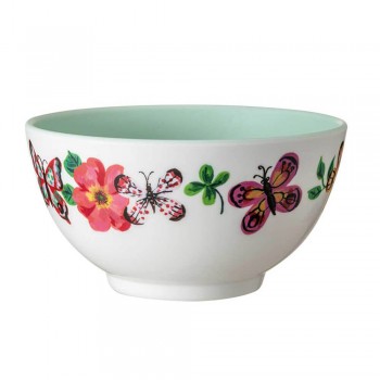 Petit Jour Paris Blumenwelt Schale innen mint aus Melamin