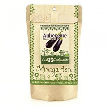 Stadtgärtner Anzuchtset Minigarten Samen - Aubergine