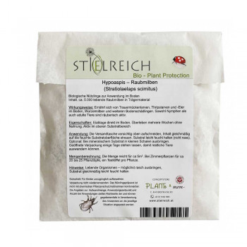 Nützlinge / Raubmilben Hypoaspis  5.000 Stk
