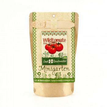 Stadtgärtner Anzuchtset Minigarten Samen - BIO Wildtomate Rote Murmel