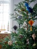 Bloomingville Christbaumschmuck Milay Ornament Dunkelblau
