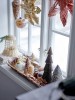 Bloomingville Milan Tannenbaum aus Papier blau gold