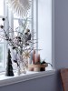 Bloomingville Milan Tannenbaum aus Papier blau gold