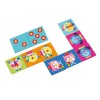 Djeco Lernspiel Giant Domino Animals Riesendomino