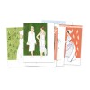 Djeco Kreativ Set Malset Dresses trought the ages mit Vorlagen & Stiften