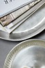 House Doctor Tablett Daimond aus Aluminium silber 30 cm
