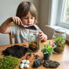 Workshop - Flaschengarten bepflanzen für Kinder